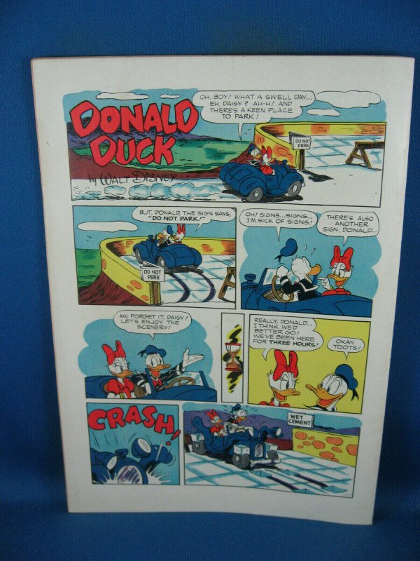 DONALD DUCK 28 F UNCLE SCROOGE ROBOT COVER 1953