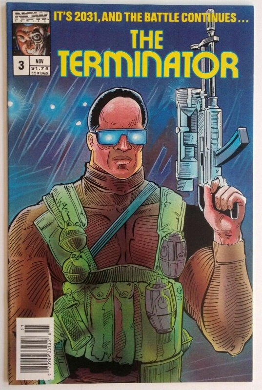 Terminator #1-3, NEWSSTAND Copies