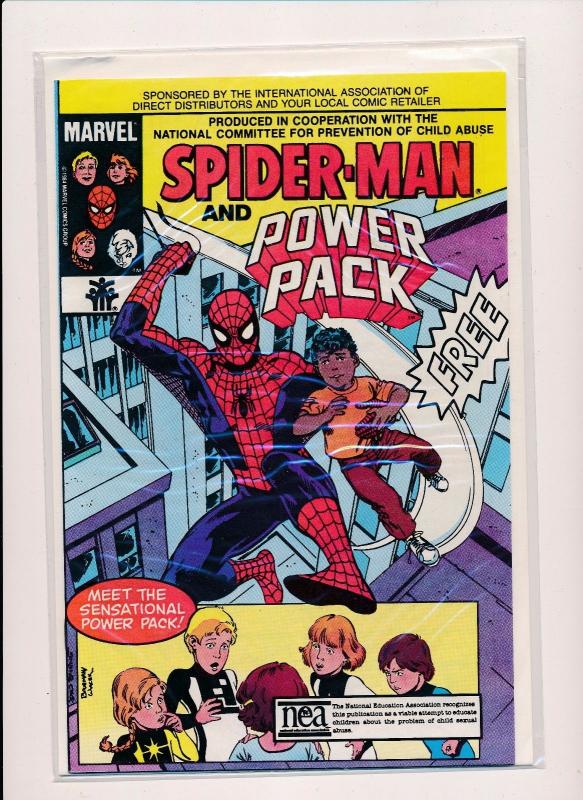 MARVEL SPIDER-MAN and POWER PACK  VF/NM (SRU687)
