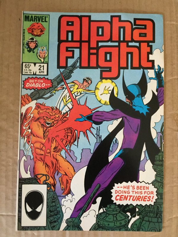 Alpha Flight #21 (1985)