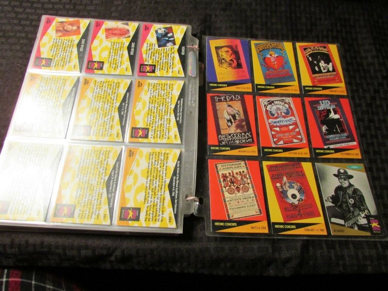 1991 ProSet SUPER STARS Musicards SET of 259/261 All Different NM Rap Rock Metal