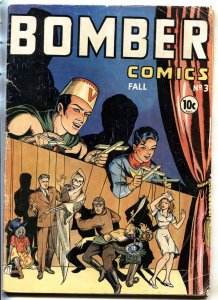 Bomber Comics #3 1944-WWII stories-Rare Golden-Age comic book