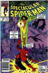 Spectacular Spider-Man #176 (1976 v1) Sal Buscema 1st Corona Newsstand VF...