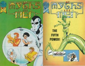 OF MYTHS AND MEN (BL) 1-2  COMPLETE series run!