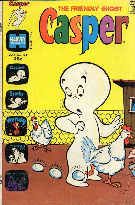 Friendly Ghost, Casper, The #174 GD ; Harvey | low grade comic