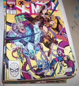 UNCANNY X-Men #271 1990 MARVEL  xtinction agenda pt 4 jim lee wolverine   