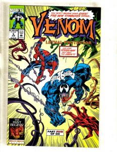 Lot Of 5 Venom Lethal Protector Marvel Comic Books # 1 3 4 5 6 Spider-Man J345