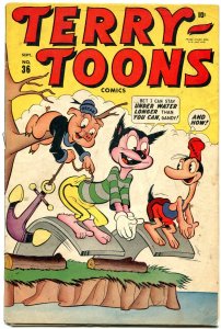 Terry-Toons #36  1945 - Timely  -P - Comic Book