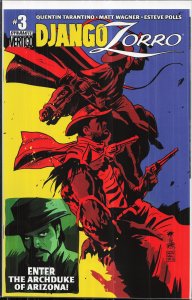Django/Zorro #3 Cover B (2015) Zorro