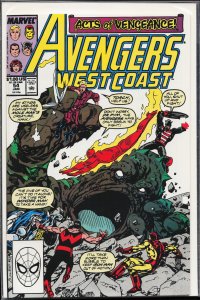 Avengers West Coast #54 (1990) West Coast Avengers / Avengers West Coast