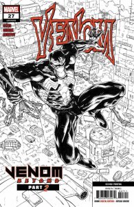 VENOM (2018 MARVEL) #27 VARIANT 1:25 2ND PTG STEGMAN SKETCH PRESALE-09/02