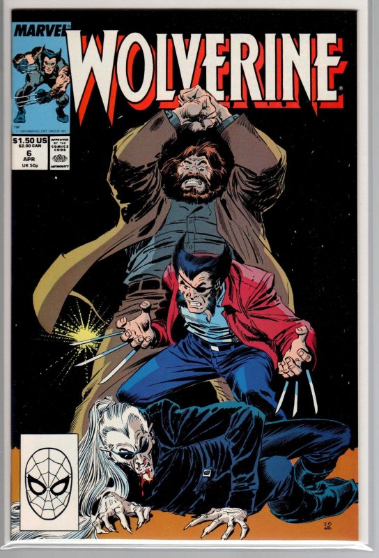 Wolverine #6 (1989) 9.8 NM/MT