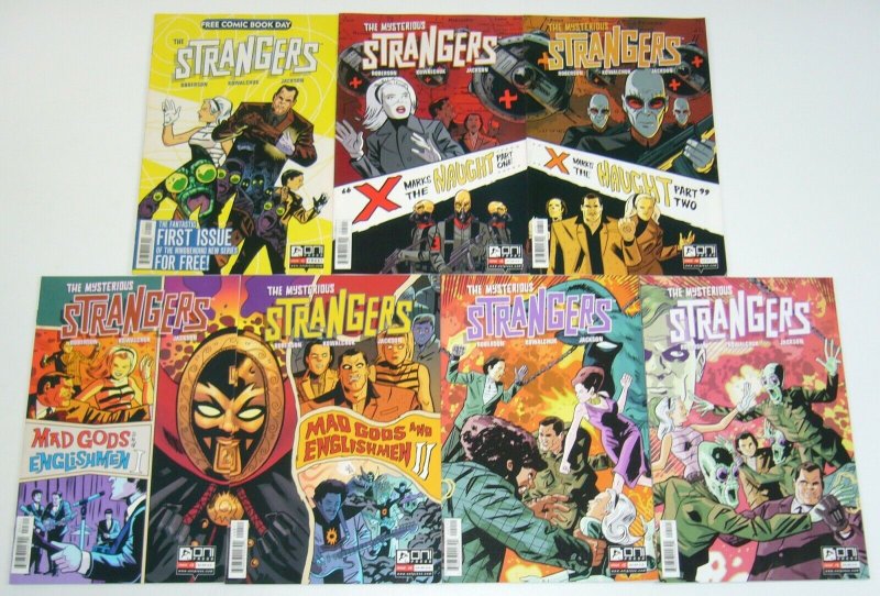 Mysterious Strangers #1-6 VF/NM complete series + FCBD - oni set lot 2 3 4 5