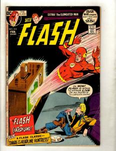 The Flash # 212 FN DC Comic Book Batman Superman Green Lantern J380