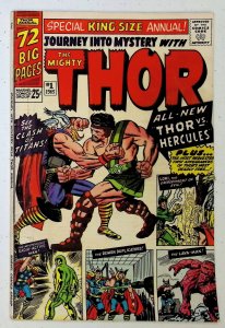 Journey Into Mystery Annual (1965) First Appearance: Hercules, Zeus, Olympus!