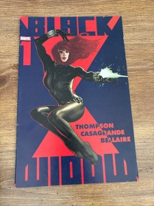 Black Widow # 1 FN/VF Marvel Comic Book Walmart Variant Cover Hughes 13 J365