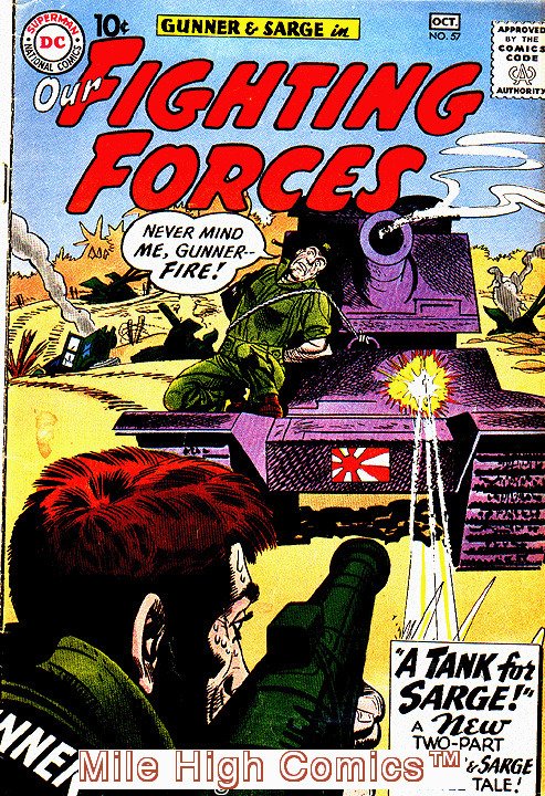 OUR FIGHTING FORCES (1954 Series) #57 Very Good Comics Book