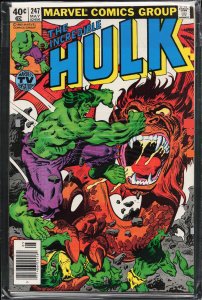 The Incredible Hulk #247 (1980) Hulk