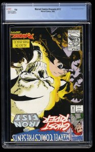 Marvel Comics Presents #117 CGC NM+ 9.6 White Pages Wolverine Venom!