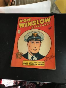 Don Winslow of the Navy #43 (1947) Mid-grade! Scorpion Villain! FN- Wow!