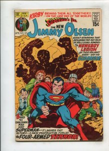 SUPERMANS PAL JIMMY OLSEN #137 (4.0) KIRBY!! 1971