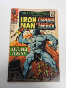 Tales of Suspense #77  (1966) VG- Condition