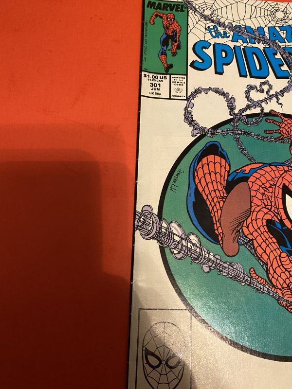 The Amazing Spider-Man #301 (1988) silver Sable
