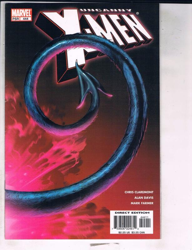 6 Uncanny X-Men Marvel Comic Books # 442 443 444 446 447 448 Wolverine RC10