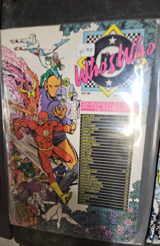 Who's Who: The Definitive Directory of the DC Universe #8 (1985)
