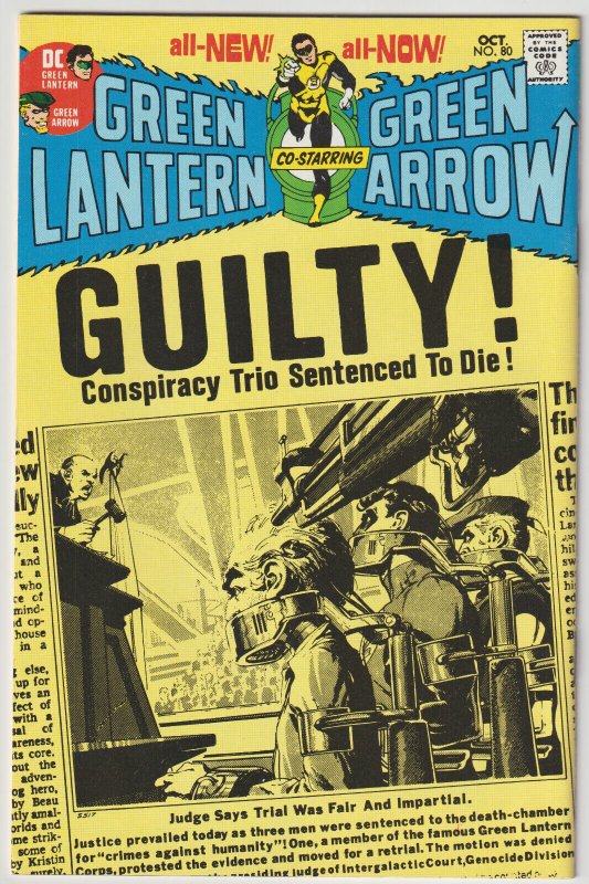 Green Lantern/Green Arrow #3 (Dec 1983, DC), VFN-NM (9.0), Neal Adams art