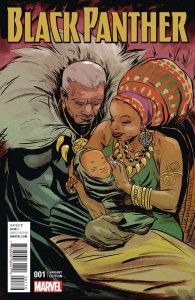 Black Panther (5th Series) #1E VF ; Marvel | Sanford Greene Variant Baby Cover