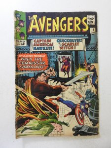 The Avengers #18 (1965) GD Condition see desc