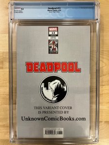 Deadpool #13 Virgin Cover (2019) CGC 9.8