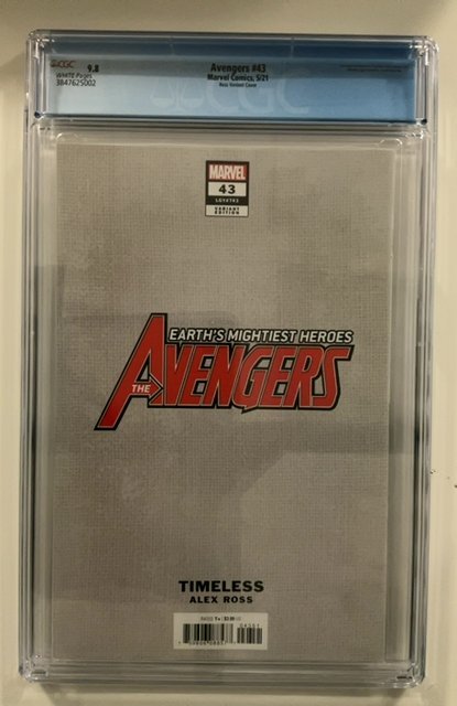 Avengers #43 Ross Cover (2021)