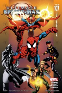 ULTIMATE SPIDER-MAN #107 (2007) MARK BAGLEY | DIRECT EDITION