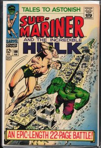 Tales to Astonish #100 (1968) Namor the Sub-Mariner