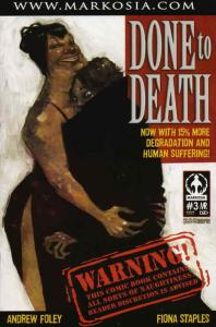 Done to Death #3 VF/NM; Markosia | save on shipping - details inside