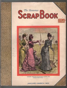 Humorous Scrapbook #1 1/1931-1st issue-pulp style-slick mag-VG