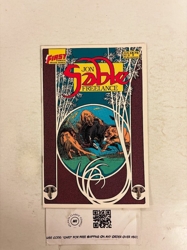 Jon Sable Freelance #39 NM First Comic Books MIke Grell 13 HH110