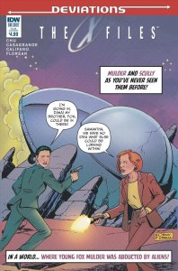 X-Files, The: Deviations #1A VF ; IDW | Sub Variant