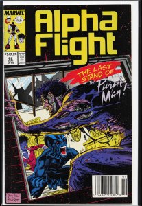 Alpha Flight #62 (1988) Alpha Flight