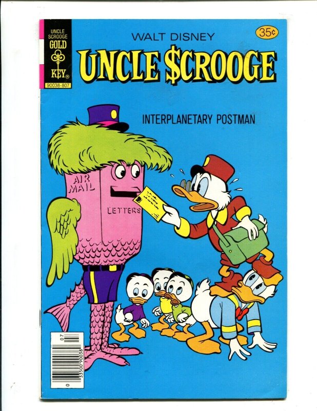 Uncle Scrooge #154 - Donald Duck, Huey, Dewey, Louie, Newsstand (8.0) 1978