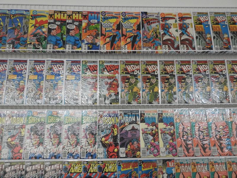 Huge Lot 120+ Comics W/ Iron Man, DC Comics Presents, +More! Avg FN- Condition!