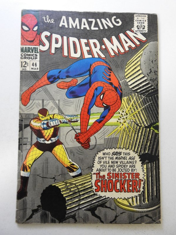 The Amazing Spider-Man #46 (1967) VG/FN Condition! 1st Appearance of Shocker!