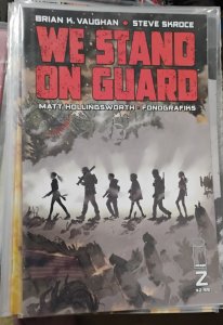 WE STAND ON GUARD # 2 2015 IMAGE COMICS BRIAN VAUGHAN war  USA  VS CANADA