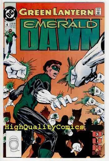 GREEN LANTERN EMERALD DAWN #4 5 6, NM+, Hal Jordan, 1990, Ring, Keith Giffen