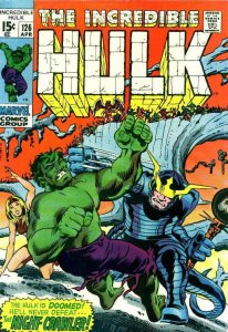 Incredible Hulk, The #126 VG ; Marvel | low grade comic Roy Thomas Barbara Norri