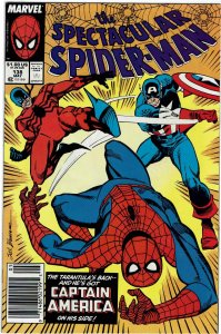 Spectacular Spider-Man #138 (1976 v1) Sal Buscema Captain America NM