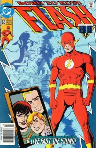 Flash (2nd Series) #65 (Newsstand) VF ; DC | Mark Waid Year One