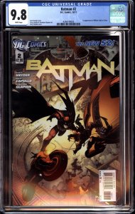 Batman #2 (2011) CGC 9.8 NM/M